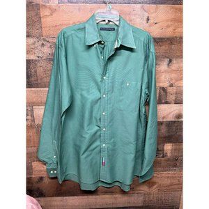 Tommy Hilfiger Men's Long Sleeve Button Up‎ Size 15 34-35